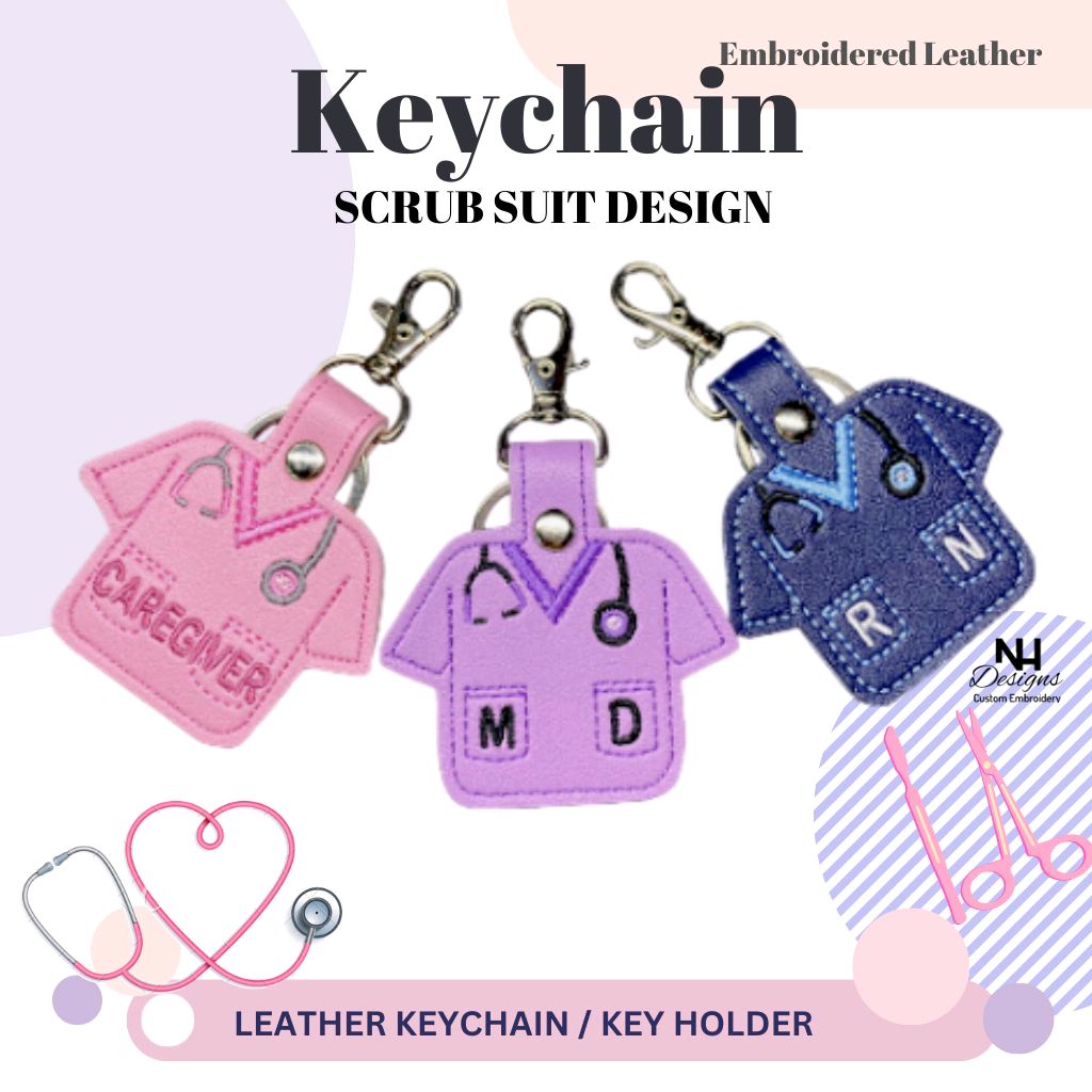 Markobitch's tweet photo. Check out Customized SCRUBSUIT DESIGN Keychain Embroidered Leather Key Holder Personalized for ₱114. Get it on Shopee now! https://t.co/RNsw33tZcy https://t.co/S6E6T25DUu