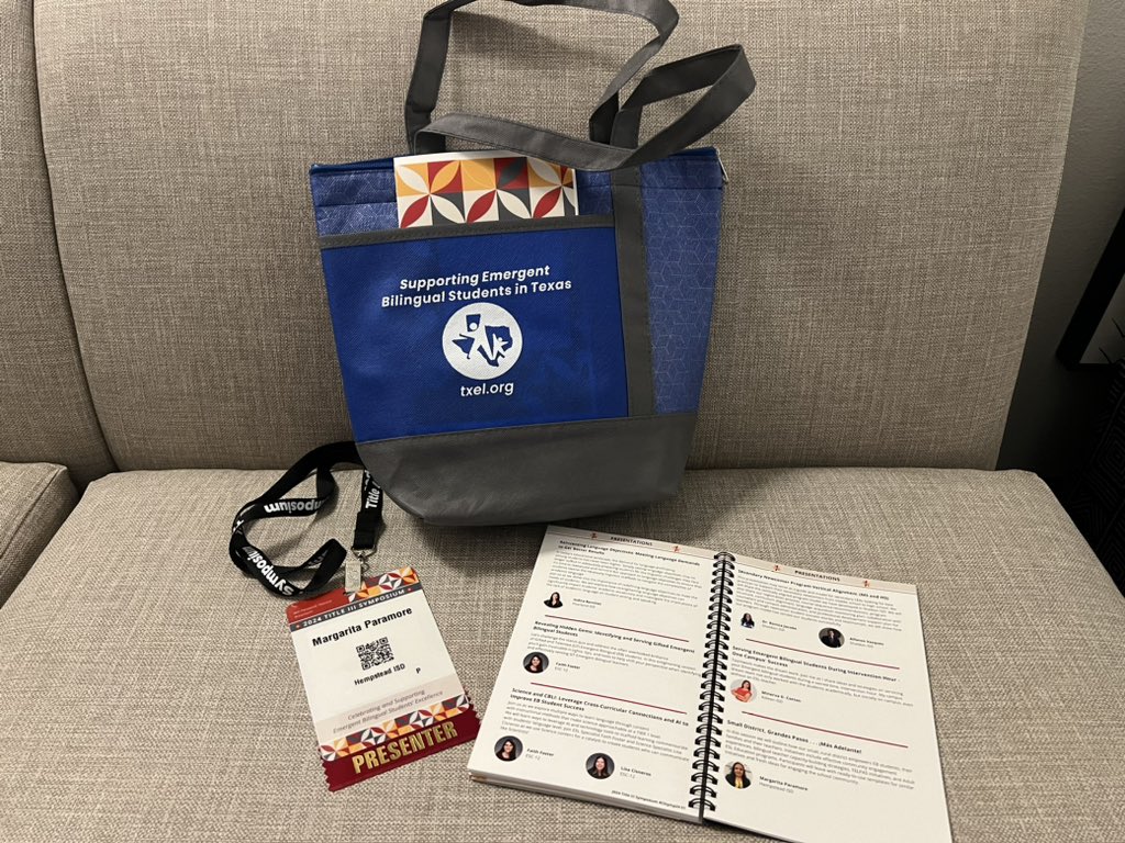 Ready to learn new ideas from fellow bilingual and ESL educators at the #t3symp24 excited to present and share the wonderful things happening <a href="/HempsteadISD/">Hempstead ISD</a>