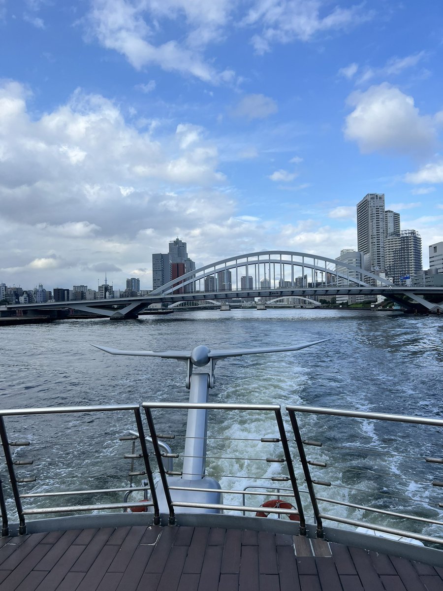 Enjoy_a_trip's tweet photo. 浅草〜お台場まで水上バス乗った✨
#浅草 #お台場 #水上バス #ホタルナ https://t.co/tag8RiH2fh