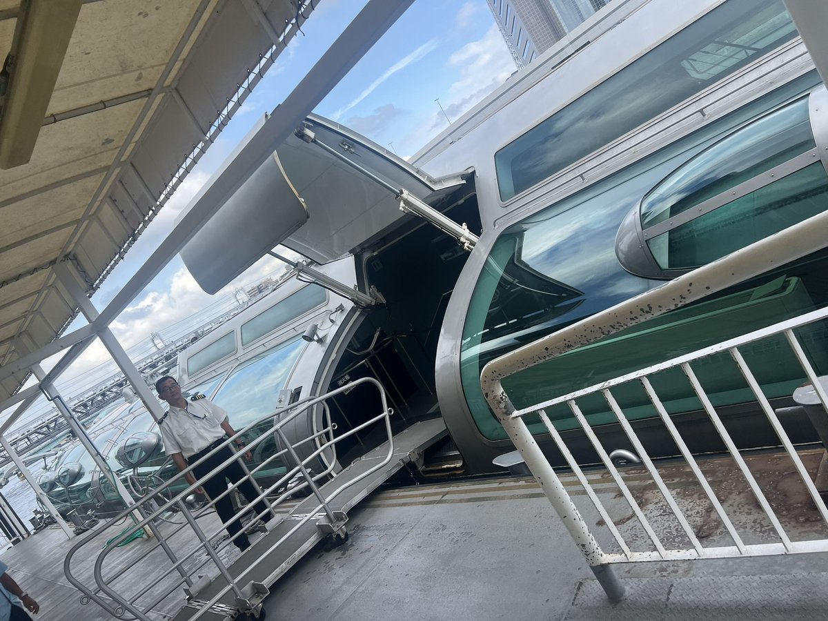 Enjoy_a_trip's tweet photo. 浅草〜お台場まで水上バス乗った✨
#浅草 #お台場 #水上バス #ホタルナ https://t.co/tag8RiH2fh