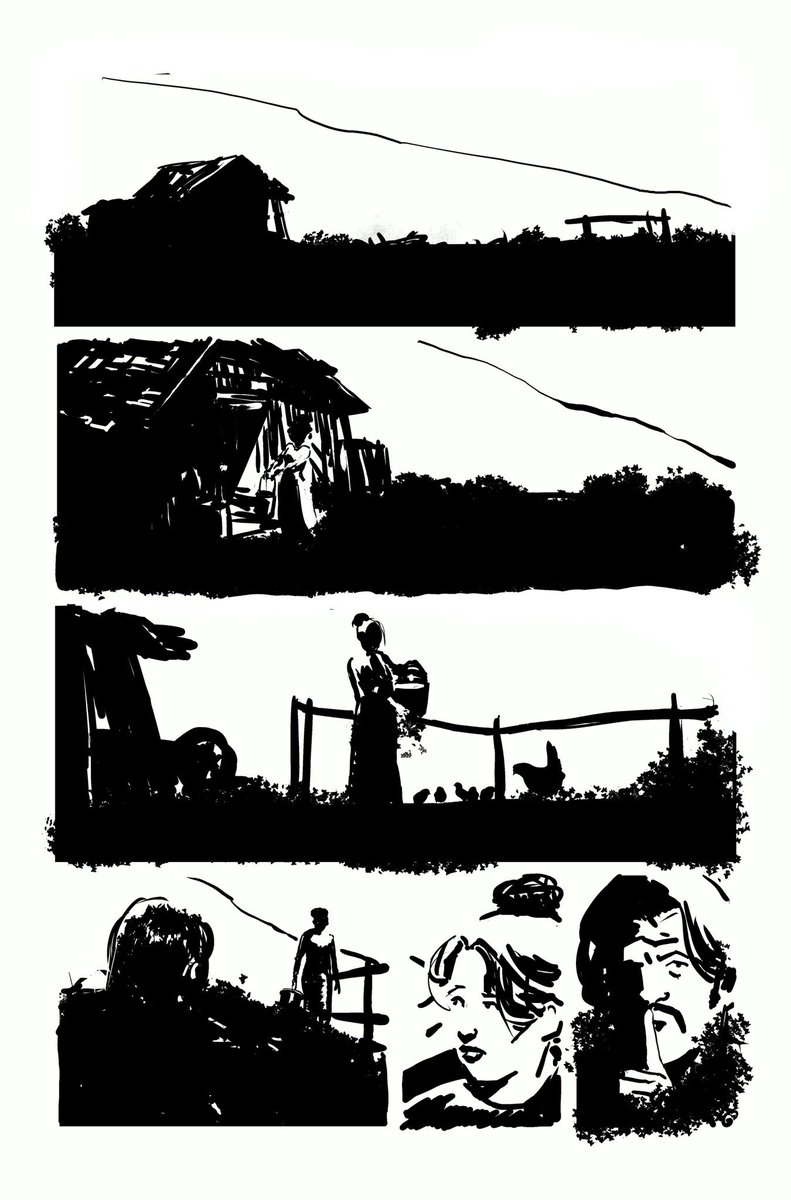 Just a reminder to editors/publishers 
I'd like to make this western graphic novella in 2025 