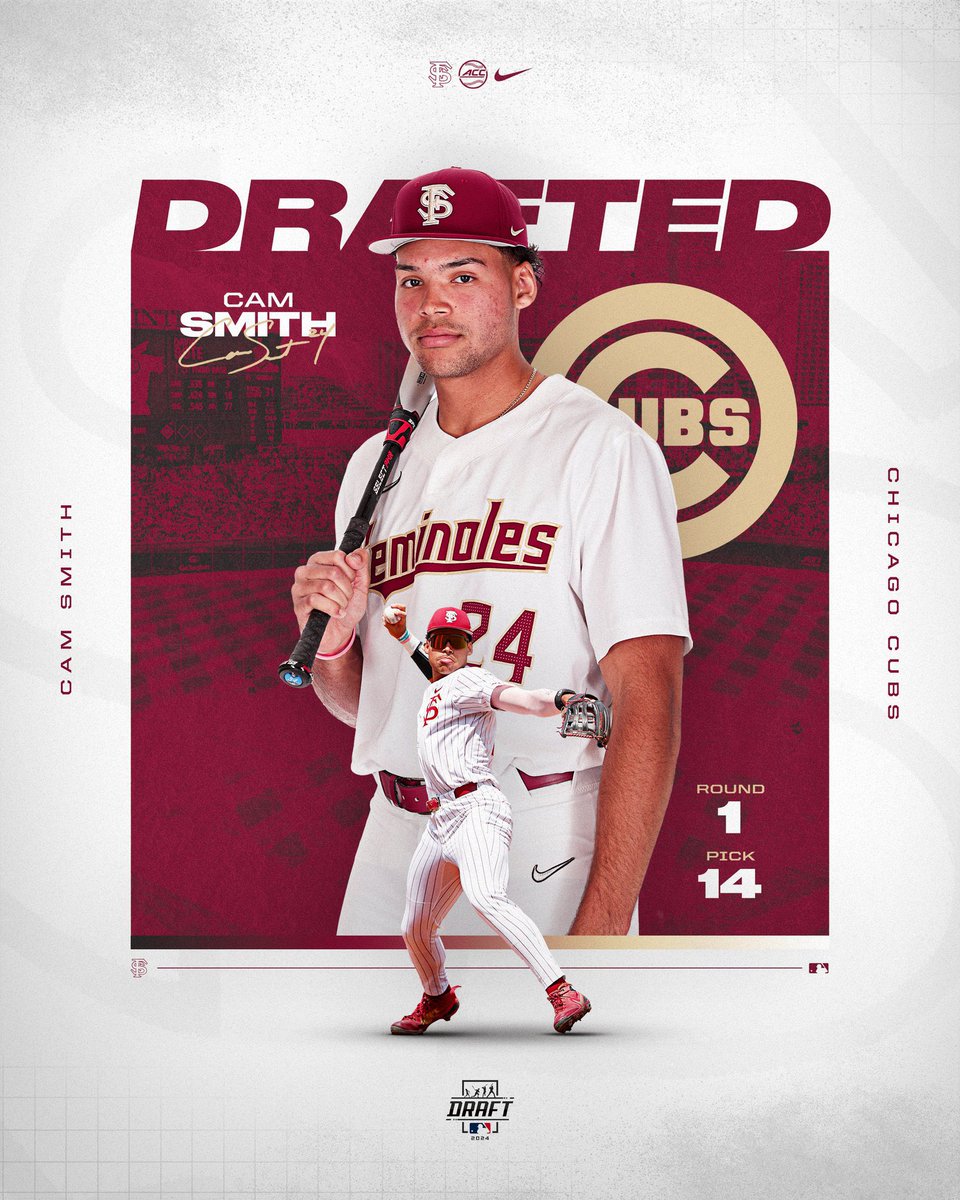 Let’s go <a href="/cameron_smith24/">Cam Smith</a> we are so proud of you!!!  Now we are officially Cubs fans.  
<a href="/PBCHSbaseball/">Palm Beach Central High School Baseball</a>
