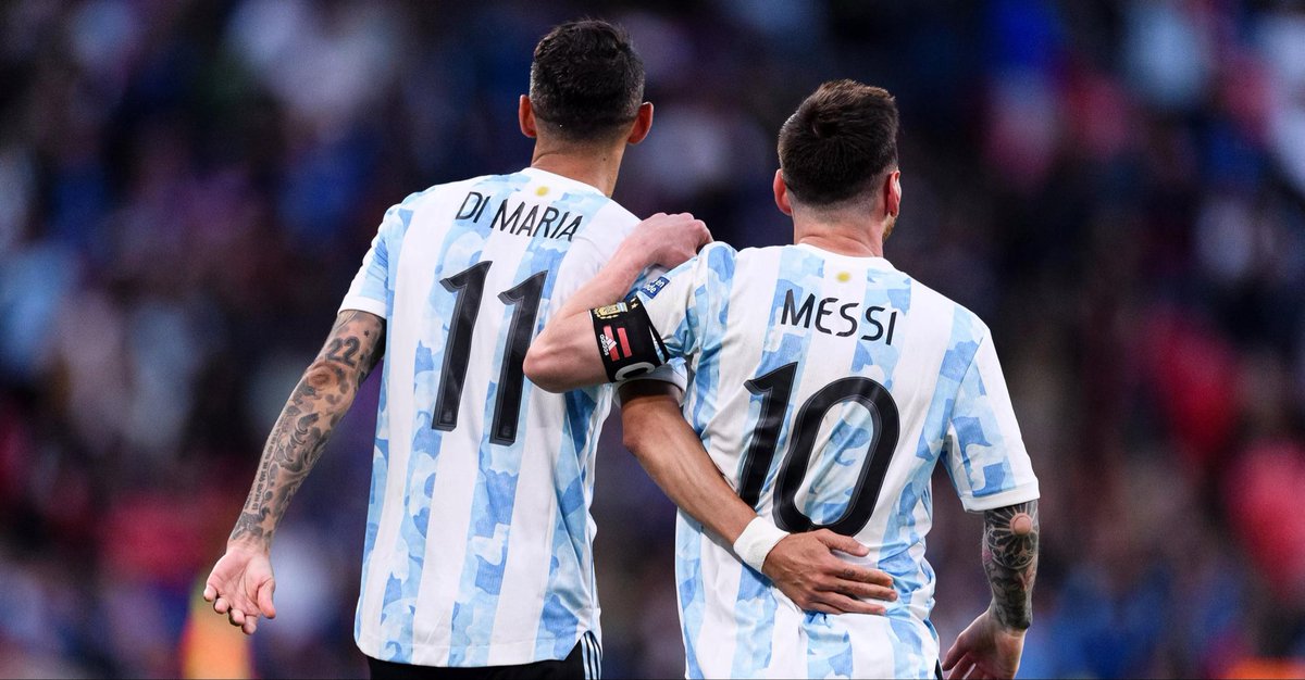 one last dance together. One of the greatest ever played this game. Whatever the result is, I am grateful and proud of supporting you ⚽️♥️
#CopaAmerica