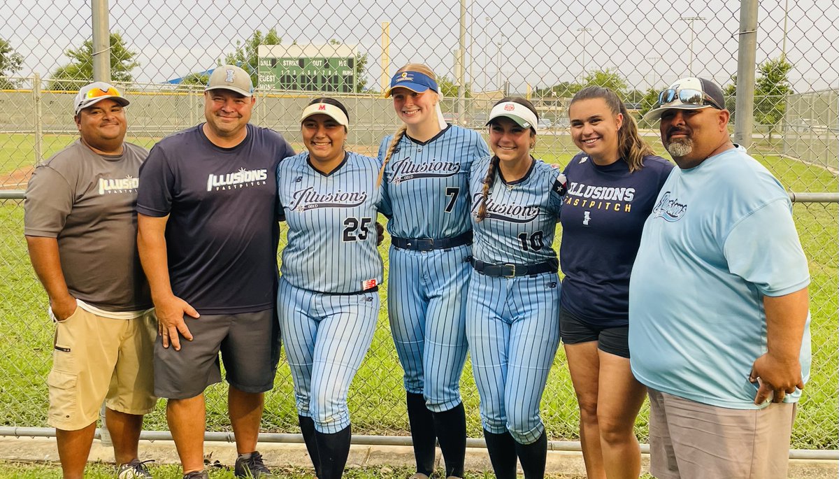 Dear Seniors, Thank you for an amazing year...thank you for leading our young 18u team. Although our time on the dirt together is over, you'll always be part of our softball family. Go be great and achieve greatness, it's what you deserve. 

Love, Your Illusions Turnipseed Family