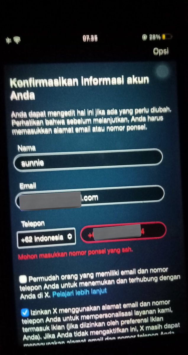 ada yang bisa benerin ga? pdahal udh pake nomor yg belum kesambung tp masih aja ga bisa :( sekaliam beli nokos misal bisa 🥺🙏🏻 (note abis ke lock usia)
#zonaba