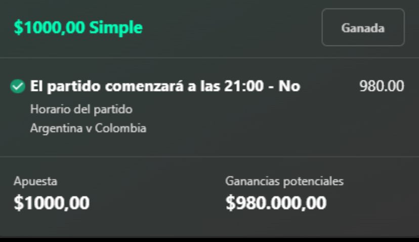 ERA LA FIJA! YO AVISE ✅✅✅😉😉😉
