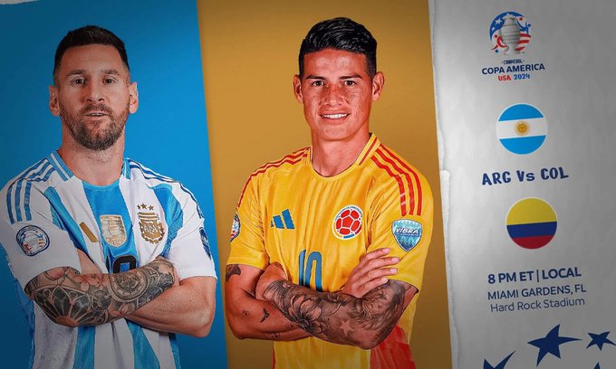 আর্জেন্টিনা-কলম্বিয়া ফাইনালে একাদশে যারা আছেন