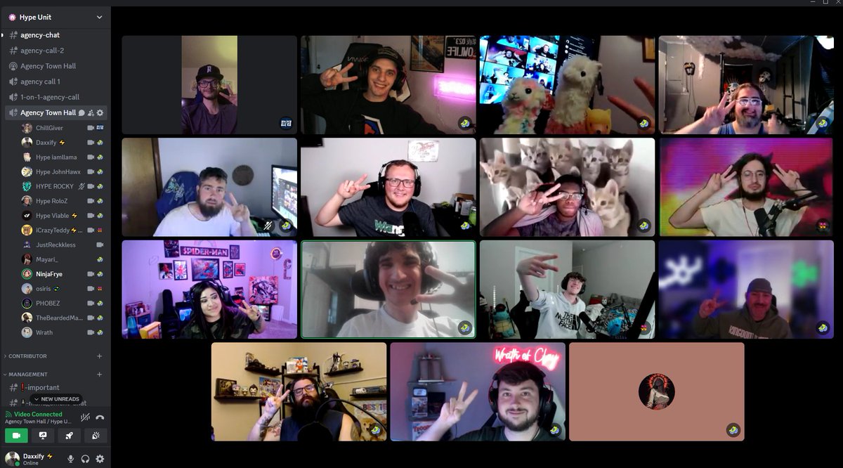 HypeUnit's tweet photo. REAL GAMERS TAKE FULL ADVANTAGE OF THE WEEKENDS! ⚡️🎮 @HypeGuild 

Keep a close eye on our next few moves👀(The Tribes growing at a staggering rate right now) ⚔️💞 

Join our discord now and JOIN THE FUN! 🎲🕹️

Check out the MASSIVE GIVEAWAY on our last post! 🎁 https://t.co/qbepuJOyL2
