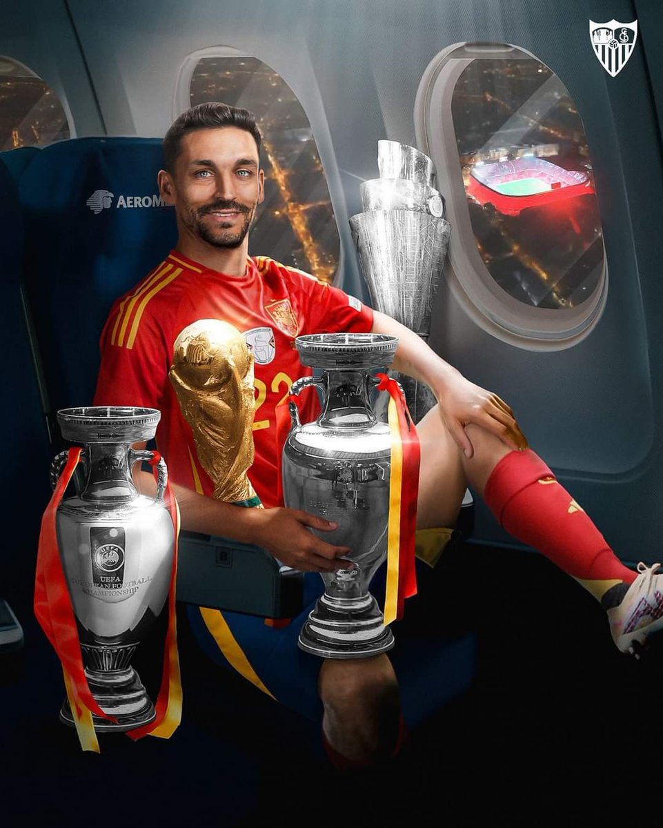 D. <a href="/JNavas/">Jesús Navas</a> , leyenda del fútbol español. Solo me parece a mi raro q no se destaque  en ninguna televisión nacional el hito conseguido por Navas ? Si fuera del <a href="/realmadrid/">Real Madrid C.F.</a> , <a href="/FCBarcelona_es/">FC Barcelona</a> seria igual???. Si fuera del <a href="/RealBetis/">Real Betis Balompié 🌴💚</a> diría lo mismo. Que tristeza...
<a href="/SevillaFC/">Sevilla Fútbol Club</a>
<a href="/rfef/">RFEF</a>