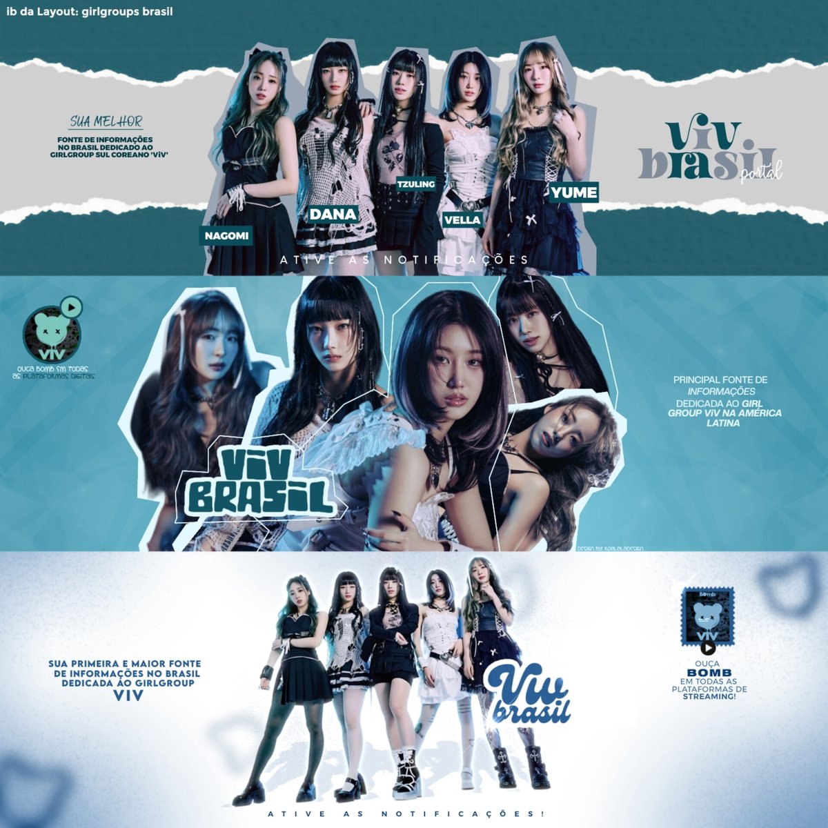 ViVbrasiI's tweet image. [#INTERAÇÃO] | Em qual dessas eras vocês começaram a acompanhar o @ViVbrasiI?