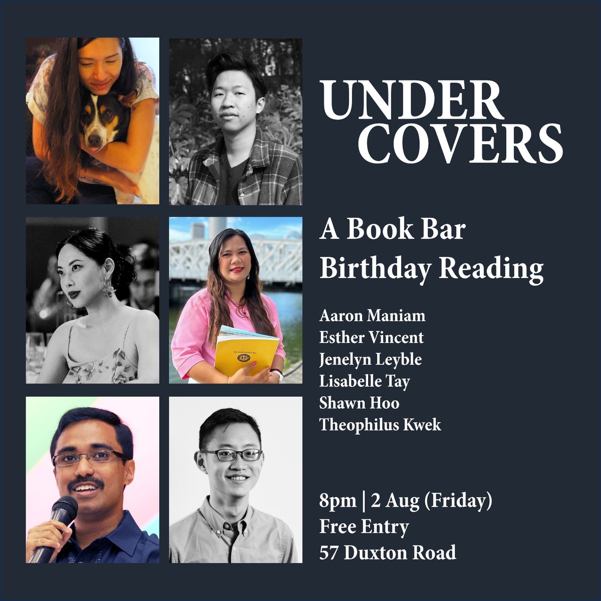 I'll be reading some poems from Red Earth and my forthcoming poetry book womb song on 2 Aug at Book Bar! 

Join us if you can!