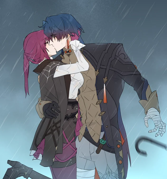 1. Pretend to trip 2. Have him catch you 3.  #kafka #blade #kafblade #honkaistarrail