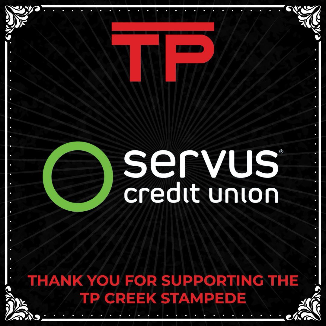 ✨PLATINUM PISTOL SPONSOR✨

The Teepee Creek Stampede Association would like to thank Servus Credit Union (@servusalberta) for supporting the 2024 Teepee Creek Stampede. 

#gpab #grandeprairieab #tpstampede #northernab #peacecountry #tpcreek #4daysinthewild #community