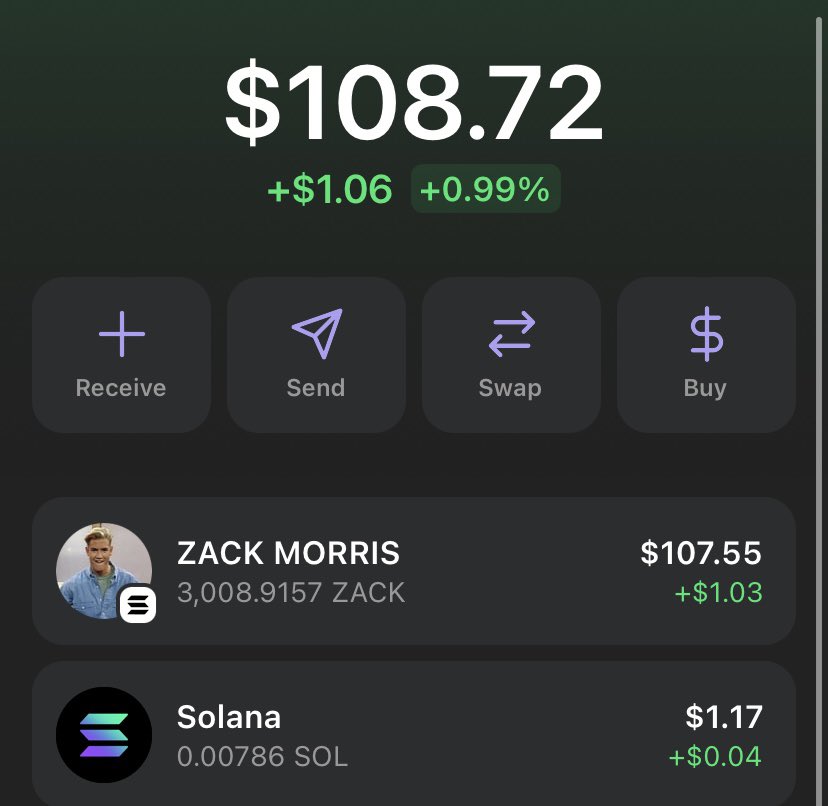 StockPurdy13's tweet photo. @MrZackMorris @MrZackMorris it’s a start I’ll definitely be adding more. I like your story trust me I’m not selling. https://t.co/7lnEPyd8Pj