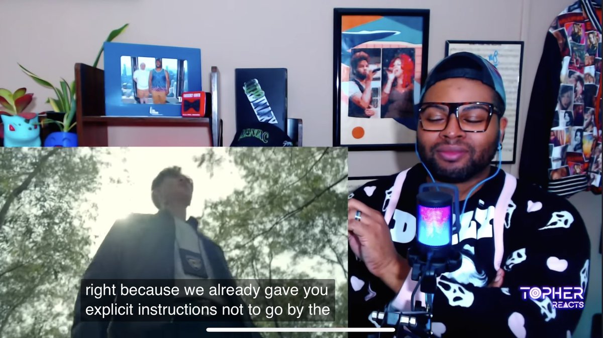 MuffySoCxld's tweet photo. This sequence just took me out 🤣🤣🤣 I can’t finish today “don’t by the river” -goes by the river -😳 #TopherReacts #TheSign #BLDrama #WatchAlong https://t.co/G0X0du8vdF