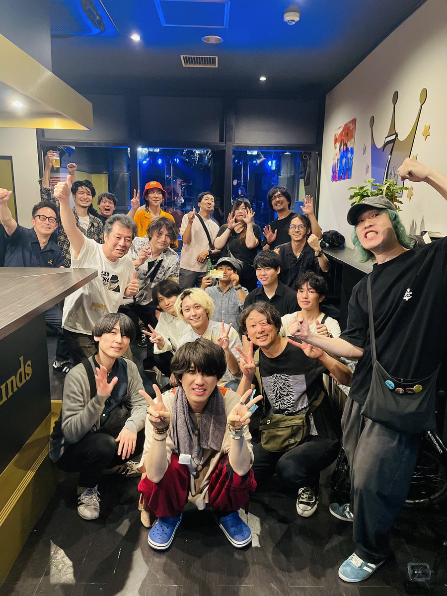 GoldSounds1's tweet photo. 本日もありがとうございました！
まさに最高な日曜日、体揺らすサウンドが鳴り響きました！

2024.7.14 (日)
Gold Soundsとしぞーpre.『最高な日曜』

#246_日曜夜更かし倶楽部
#ミコ・トコマレ
#文悲朗
#深海論
#jimmyhat
#関谷謙太郎_October
#最高な日曜
#AsakusaGoldSounds https://t.co/q8faCbC6ho