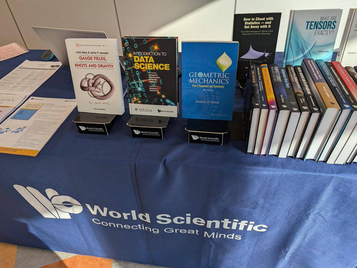 worldscientific's tweet photo. Exciting news! Our team is at #SciCADE2024! Visit us at the Medical+Science Library, Collaboration Room 3, at @NUSingapore to explore our collection of books and journals. Plus, enjoy exclusive discounts of up to 35% on our books! And, if you have a book or journal proposal, our on-site colleagues are eager to explore the idea with you! Don't miss out on this opportunity! 

#SciCADE #NUS
