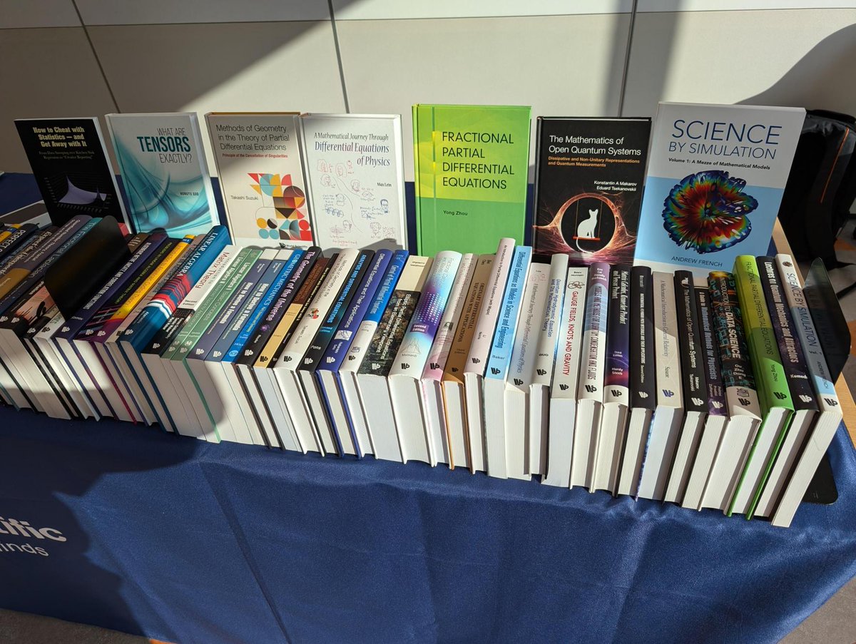 worldscientific's tweet photo. Exciting news! Our team is at #SciCADE2024! Visit us at the Medical+Science Library, Collaboration Room 3, at @NUSingapore to explore our collection of books and journals. Plus, enjoy exclusive discounts of up to 35% on our books! And, if you have a book or journal proposal, our on-site colleagues are eager to explore the idea with you! Don't miss out on this opportunity! 

#SciCADE #NUS
