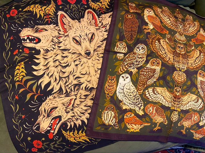 Just a little peek at new bandanas coming soon!