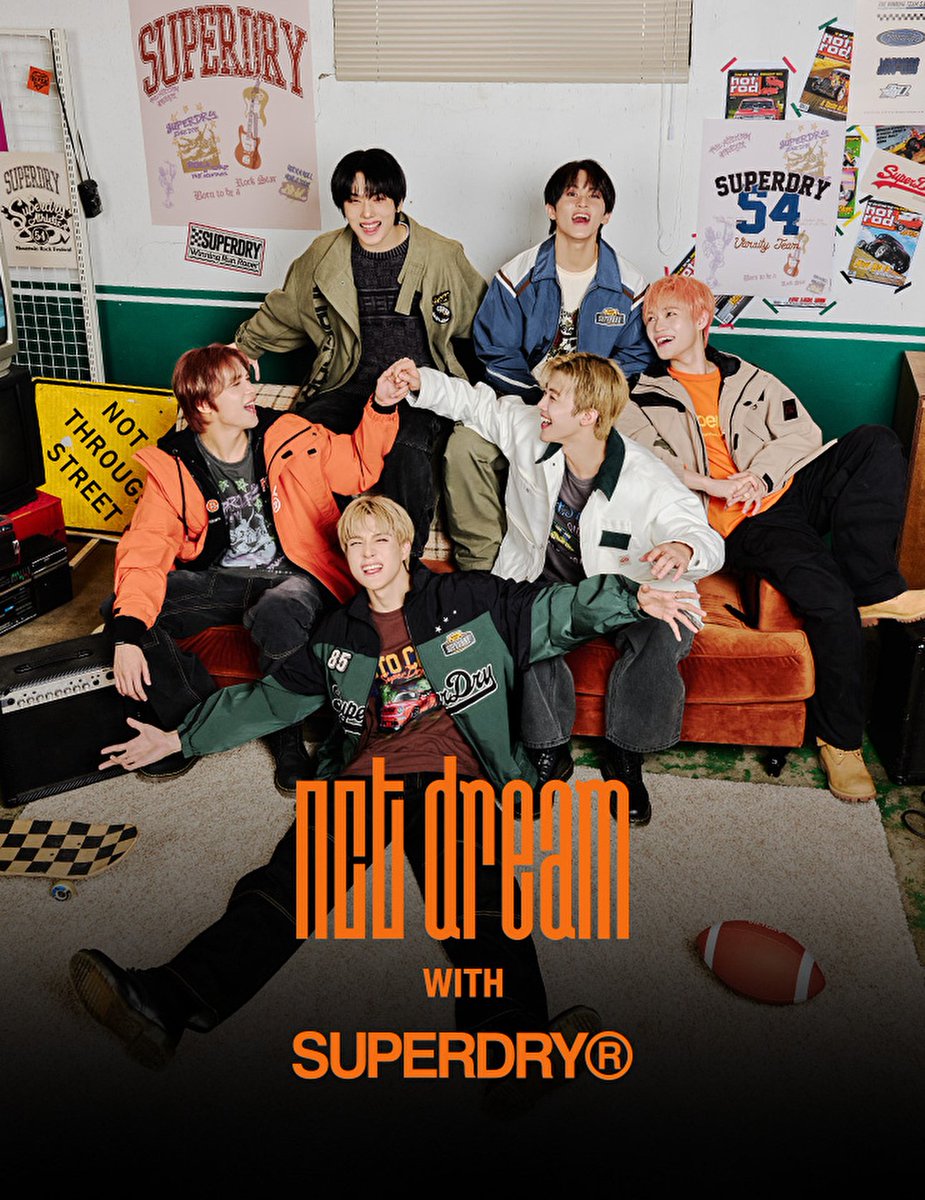 NCTDREAMVIBE's tweet photo. SUPERDRY 홈페이지 #NCTDREAM 

NCT DREAM WITH SUPERDRY https://t.co/2YUGyMb0aP
