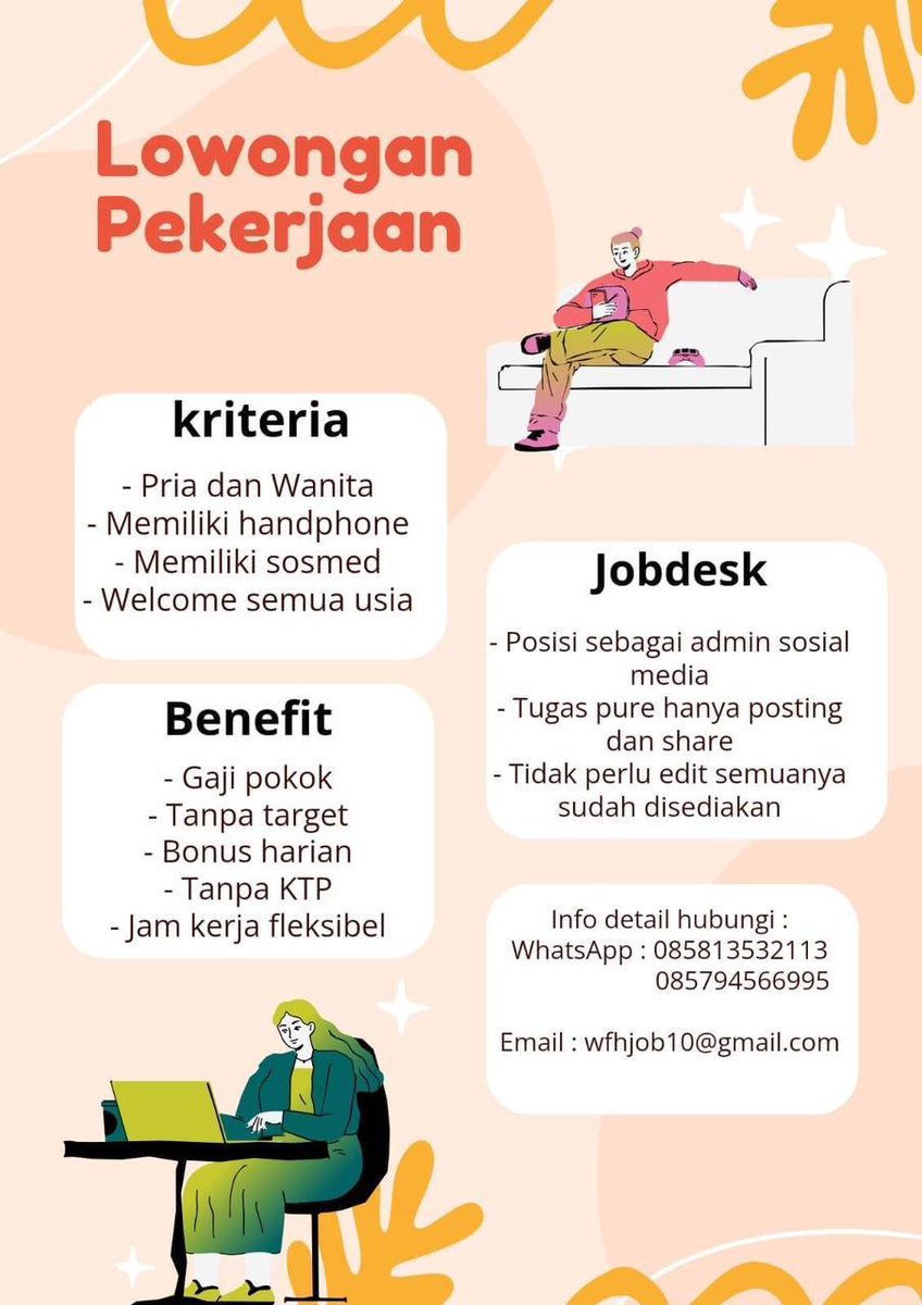 hutapeaj's tweet photo. Yang mau join, yuk DM! Dapet cuan modal scroll hp doang!!! https://t.co/PfBWg16iqv