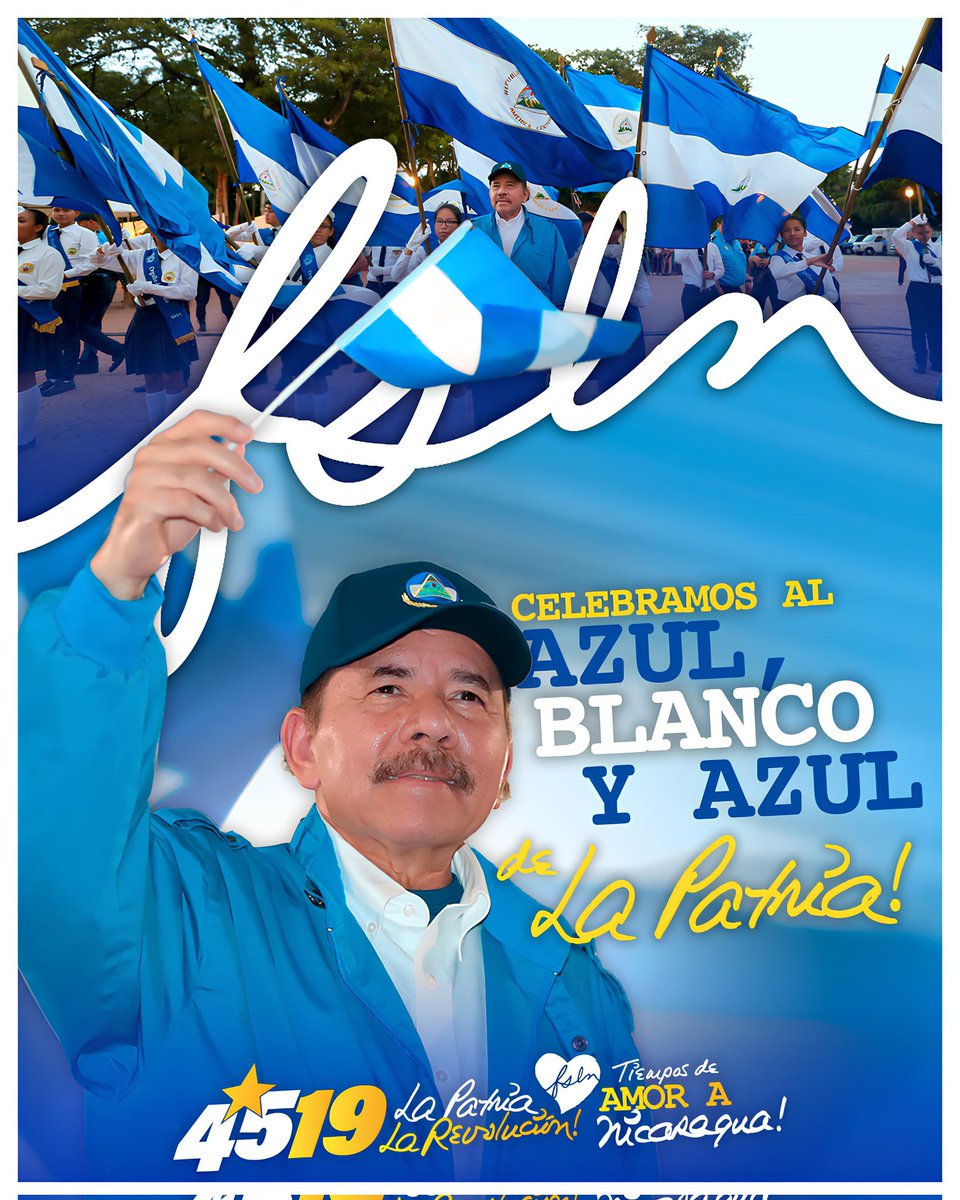 Bandera nacional de Nicaragua ##LeonVictorioso