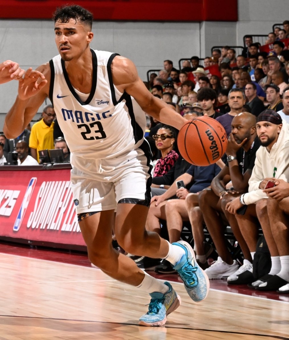 🔮Tristan Da Silva Magic Summer League Stats (2 Games):
🪄18.0 ppg
🪄4.5 rpg
🪄3.0 apg
🪄1.5 spg
🪄58.0% from field (11/19)
🪄50% from three (6/12)
🪄100% FT% (8/8)

🔮Should be in the rotation from day 1.