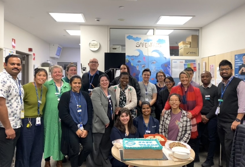 SaferCareVic's tweet photo. On July 10 Janine Davies from Safer Care Victoria joined Eastern Health’s International Safewards Day celebrations. Thanks to all for championing the Safewards model in everyday practice. Let’s continue to create calm, compassionate, and safe environments. https://t.co/5Xe34PVQHS