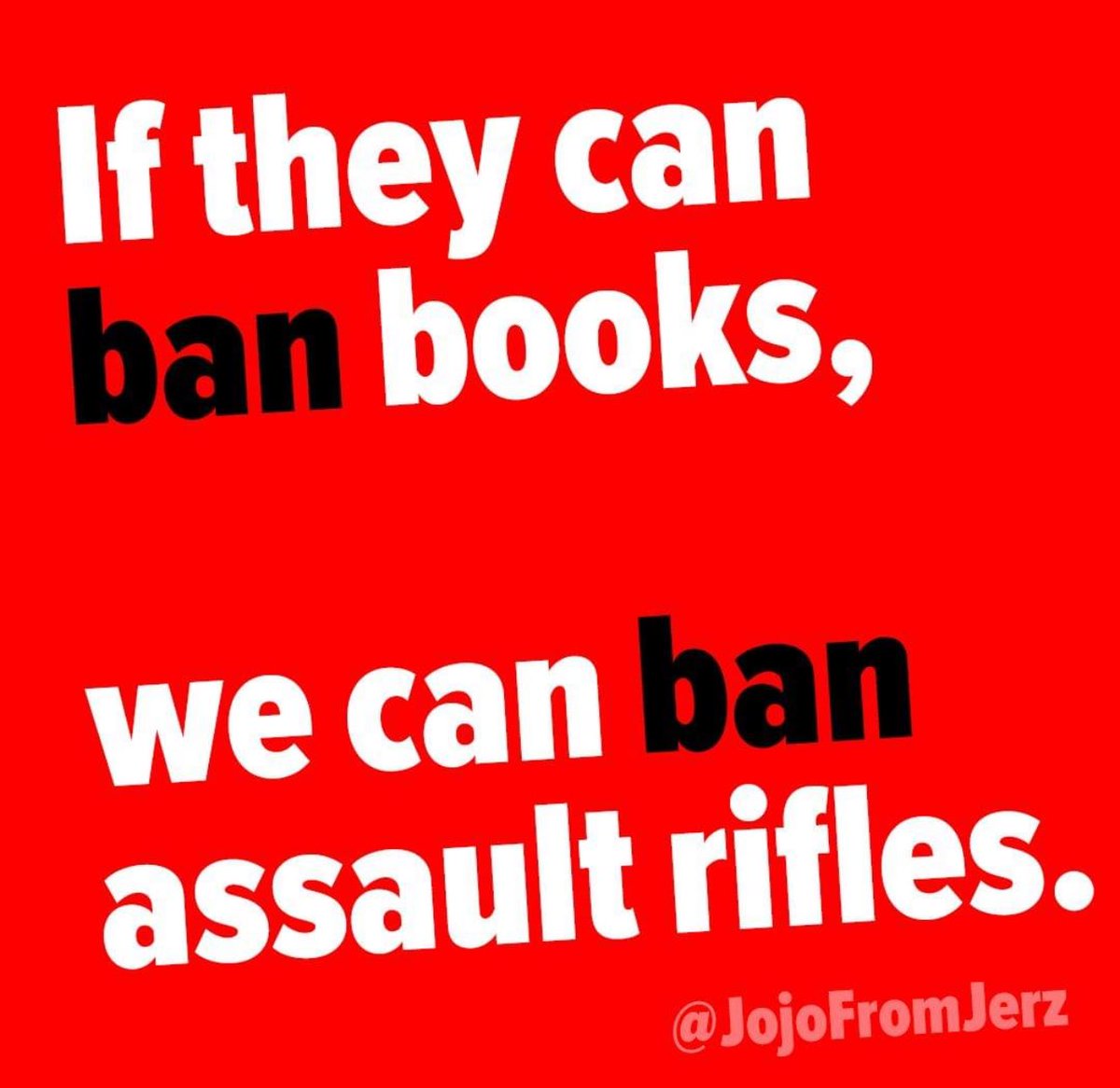 patricenm's tweet photo. Ban #assaultguns ban #AR15 and all guns designed for war!!! https://t.co/67etcy36y0