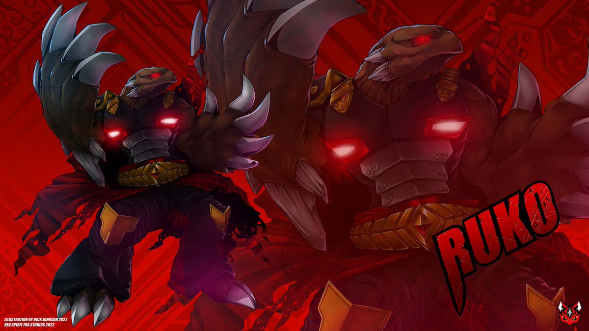 R4venJohnson's tweet image. Here is Ruko the Fire Warrior from my story ELEMENT WARRIORS. He is a mole warrior and he is number 36 out of 159 characters in my other stories I'm creating. Red is my favorite color but I do have other colors. #cspcontest40