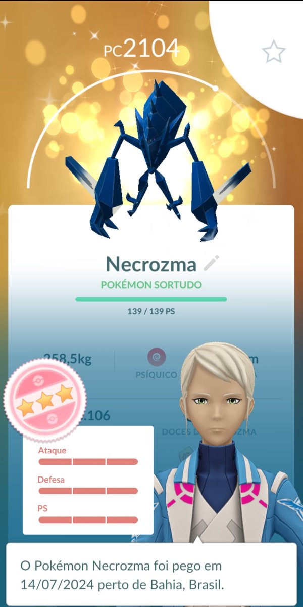 MsCamilaLima's tweet photo. Chocada estou 😨 #shundo #shulundo #PokemonGO #PokemongoFest2024 https://t.co/tN8ceU0vJb