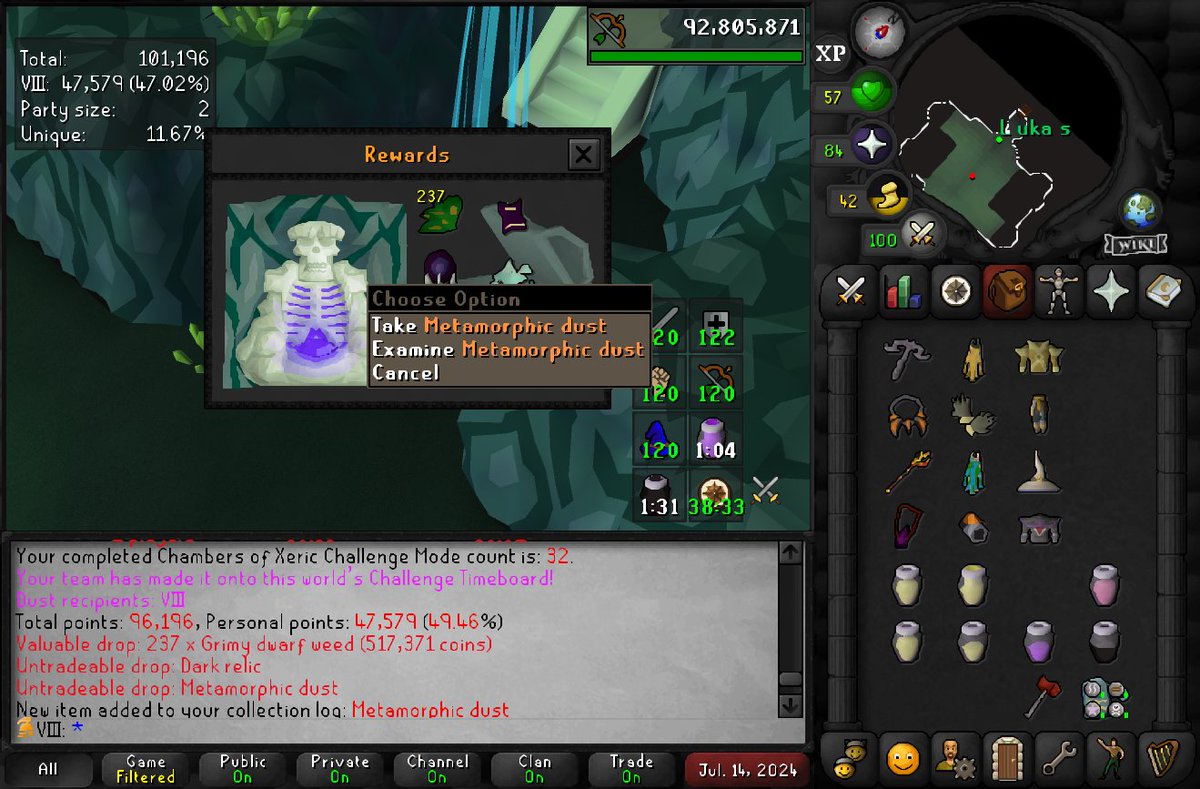 VIII_OSRS's tweet photo. Dust https://t.co/cRQJOxSFcy