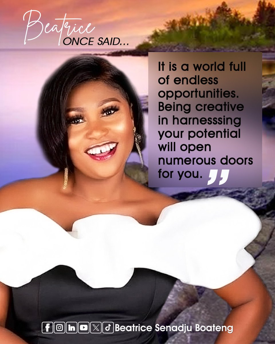 The world will offer you endless opportunities this year if only you 
Position yourself STRATEGICALLY and CREATIVELY. This will go a long way in making a way for you this season. 
#mondaymotivation 
#mondaymood 
#Opportunities