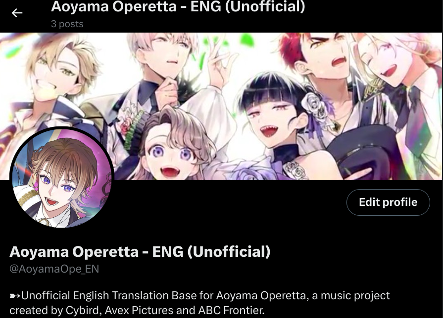 CH4MP4GNEG0LD's tweet photo. hi hi!!!
Moving my aoyama operetta tls into a separate account to make everything neater!
so 'm requesting that ya follow that account (@AoyamaOpe_EN) if ya please~ 🫶
i still need to transfer things over there but i prommie that 'm going to get things out at much faster pace now https://t.co/rycYiYAjyE