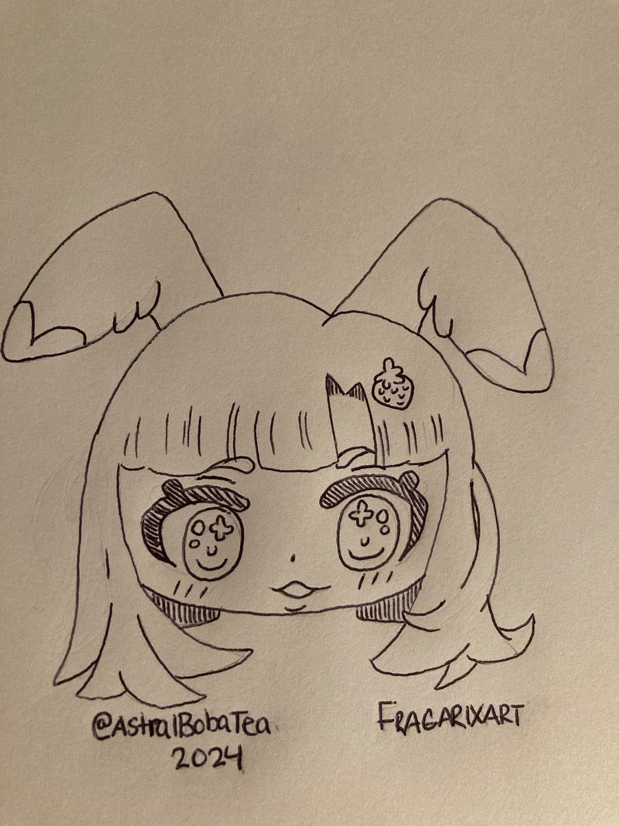 AstralBobaTea's tweet photo. @fragarixart Here you, hope it is a good representation of Coco! #fragariart #blackandwhite #sketch #traditionalart #inkedsketch #firsttimeartist #lineart #artwork https://t.co/YOOkp7vxcA