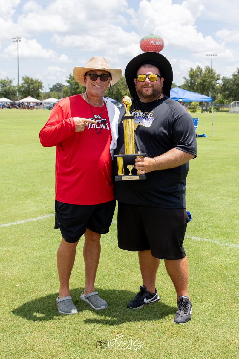 Stampede Gold takes home the 🥇this weekend winning the <a href="/TBFFA/">TBFFA</a> U.S. National Plant City Tournament Championship!!! #processdriven 
<a href="/CoachCombs66/">Travis Combs</a> <a href="/LonghornsFlagFB/">Lennard Flag Football</a> <a href="/JocelynBrush/">Jocelyn Brush</a> <a href="/kyahvance/">Kyah</a> <a href="/SydneyEl2026/">Sydney Elizondo 2026</a> <a href="/LaylaCrawford24/">Layla Crawford</a>