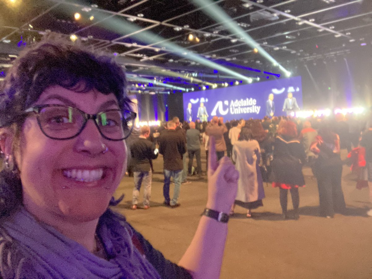 Emma Sherratt (@dremsherratt) on Twitter photo Not many people have been in TWO merging unis. First time as a student at <a href="/OfficialUoM/">The University of Manchester</a> and now as an academic staff at #adelaideuniversity <a href="/UniofAdelaide/">Uni of Adelaide</a> <a href="/UniversitySA/">UniSA</a>
🥳 Not many people have been in TWO merging unis. First time as a student at <a href="/OfficialUoM/">The University of Manchester</a> and now as an academic staff at #adelaideuniversity <a href="/UniofAdelaide/">Uni of Adelaide</a> <a href="/UniversitySA/">UniSA</a>
🥳