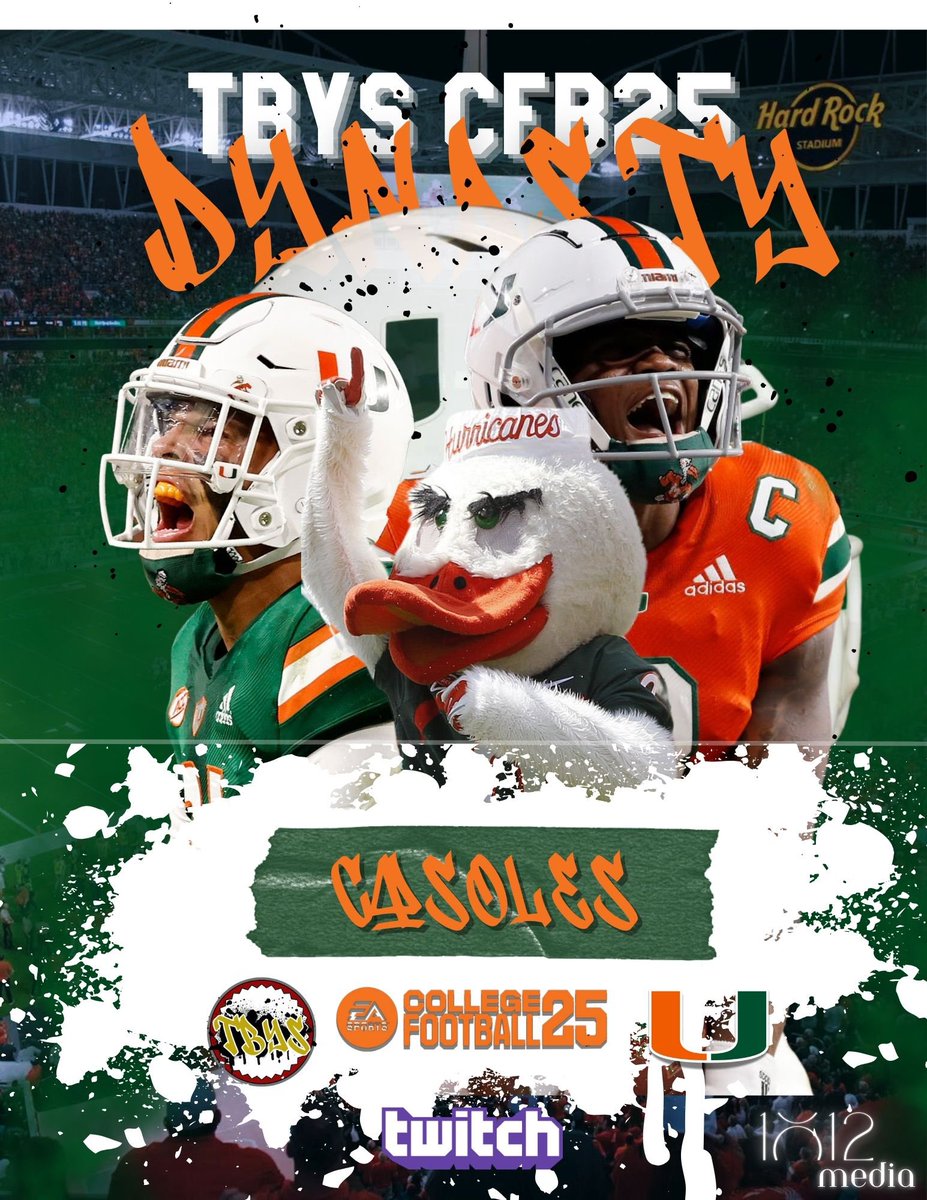 TBYS_CFBDynasty's tweet photo. Hold onto your seats, folks! Coach @TBYS_Miami is here to lead the charge and take Miami back to the glory days 🙌🏾#GoCanes #CFB25 #TBYSDynasty https://t.co/NfL7MQ8v3F
