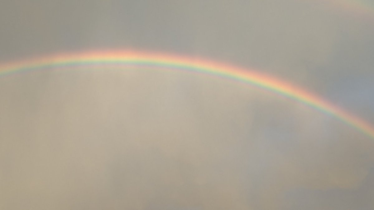 Strong rainbow with a lighter double SW Cedar Rapids IA <a href="/KCRG_FirstAlert/">KCRG-TV9 First Alert Weather</a> <a href="/GHeydWx/">Garrett Heyd Wx ☈</a> <a href="/KopelmanWX/">Rebecca Kopelman</a> <a href="/KGAN_Weather/">Iowa's News Now WeatherFIRST</a> <a href="/WXSchnack/">Mark Schnackenberg</a> <a href="/KWWLStormTrack7/">KWWL Storm Track 7</a> <a href="/IAStormChasing/">IowaWeather.com</a> <a href="/NWSQuadCities/">NWS Quad Cities</a>  <a href="/KyleKielWX/">Kyle Kiel</a>  <a href="/eileenloanWX/">Eileen Loan WX</a> <a href="/CoreyT_WX/">Corey Thompson</a> <a href="/NStewWX/">Nick Stewart</a> <a href="/ICHawkeye/">ICHawkeye ✈️</a>