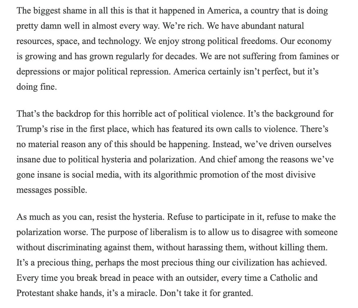 Outstanding piece, especially the end: