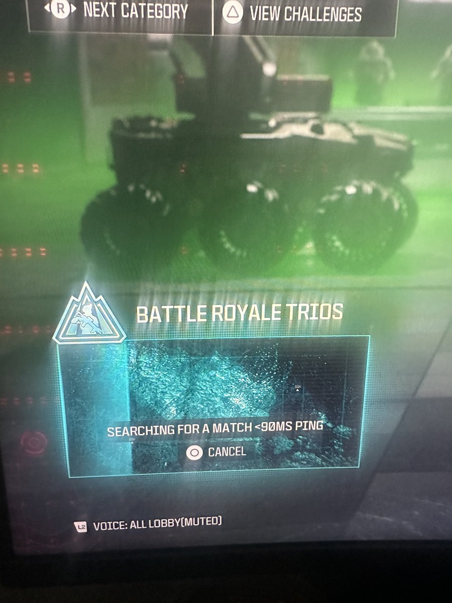 HLLYWDFRSH's tweet photo. @Activision For 2 days I tried every mode with cross play off …. NO GAME. I see why you lost all those players you guys lost it. 

Asstivision https://t.co/LYQir5f7YN