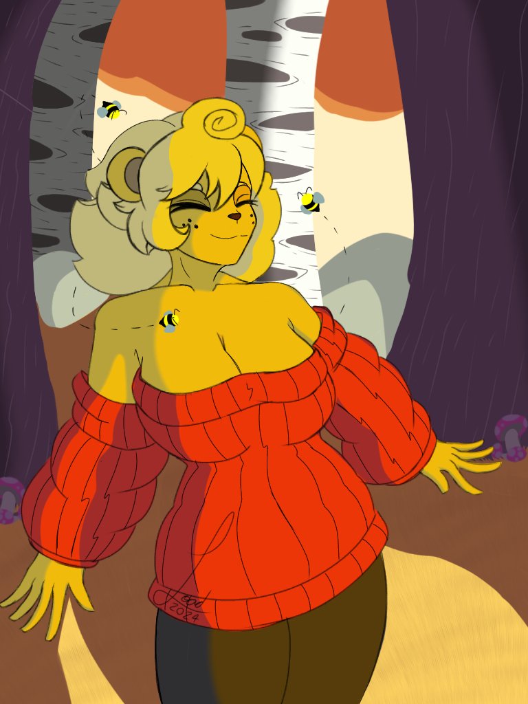 LoadAbtKng's tweet photo. Uma pequena fan-art da minha personagem favorita das O.Cs de @AkiroZhvbr . https://t.co/txrCKOgyzD