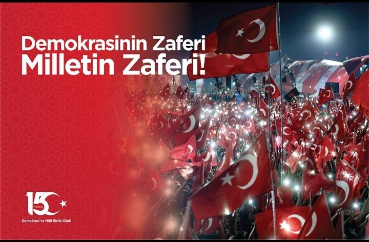 TahranO's tweet photo. 15 Temmuz Demokrasi ve Millî Birlik Gününde milletimizin bağımsızlık ve demokrasi mücadelesini gururla anıyoruz. Şehitlerimizi rahmetle, gazilerimizi minnetle yad ediyoruz https://t.co/L9QcrQCr3V