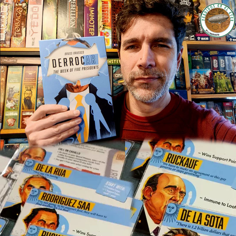 perdidoseter's tweet photo. Salió #perdidoseneleter #584, RE: seña del juego de mesa #DerrocAr - The Week Of Five Presidents, sobre #historia #politica #argentina, y entrevista con su creador, Bruss.
En tu plataforma de podcasts favorita, Ivoox en el siguiente tweet.
#juegos #juegosdemesa #boardgames https://t.co/bsH6lcxXJU