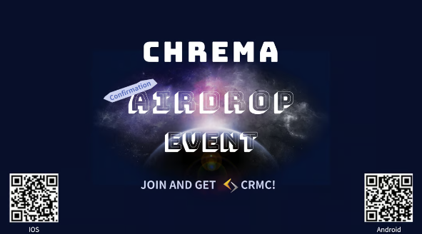 Chremacoin (@chremacoin) on Twitter photo We're excited to announce our Gleam Event has been opened🎉
$CRMC will be distribution to everyone who participated.
Take a chance to get $CRMC through a simple social mission🪂
⏰Period : 2024.7.15 ~ 8.11 (UTC+9)
Find the Gleam Event here
👉gleam.io/PIvZv/chrema-c… We're excited to announce our Gleam Event has been opened🎉
$CRMC will be distribution to everyone who participated.
Take a chance to get $CRMC through a simple social mission🪂
⏰Period : 2024.7.15 ~ 8.11 (UTC+9)
Find the Gleam Event here
👉gleam.io/PIvZv/chrema-c…