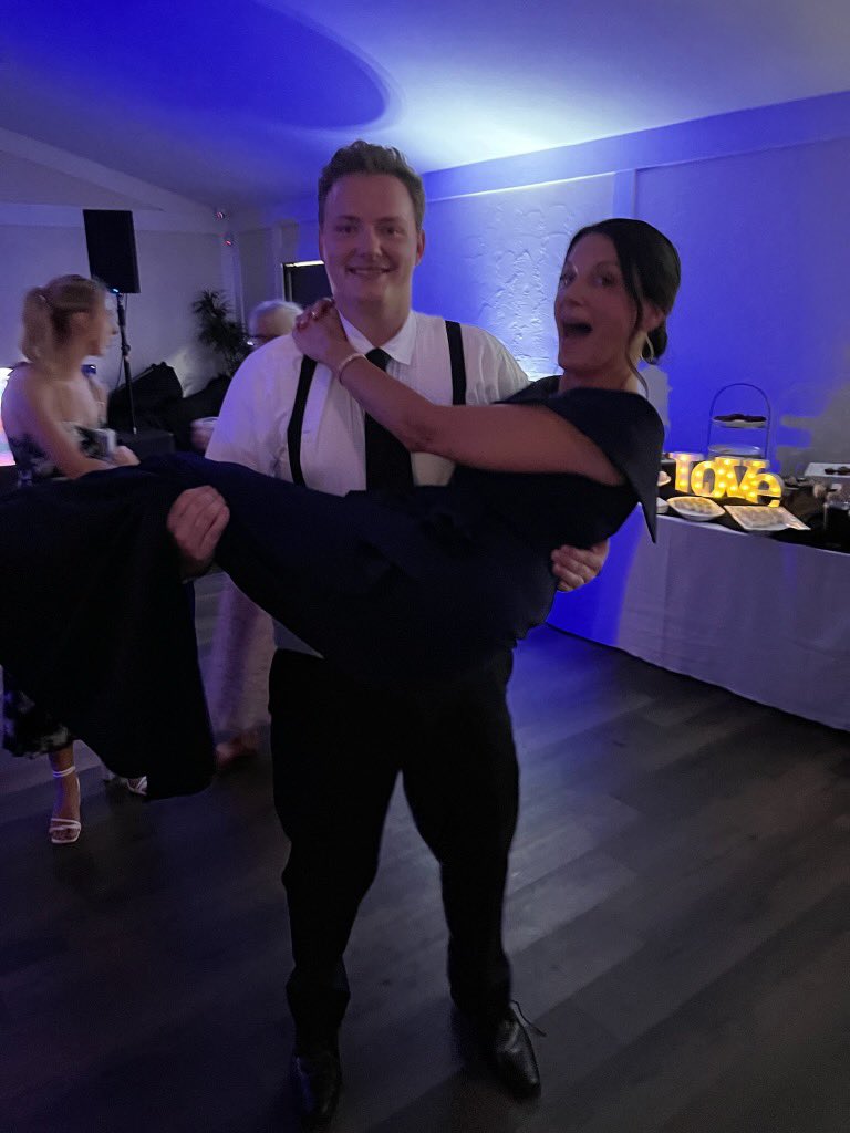 CoachFlan's tweet photo. Great memories made, great time with family and friends and more wonderful moments to be made. Congratulations to the new Mr. and Mrs. Flannery!! @Sean_Flan10 @JaniceMarinaro https://t.co/NJ9Zc4nYyb