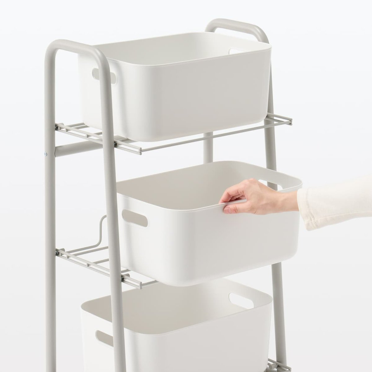 無印良品　ナチュラル 収納ラック 引き出しつき 無印良品 on X: 