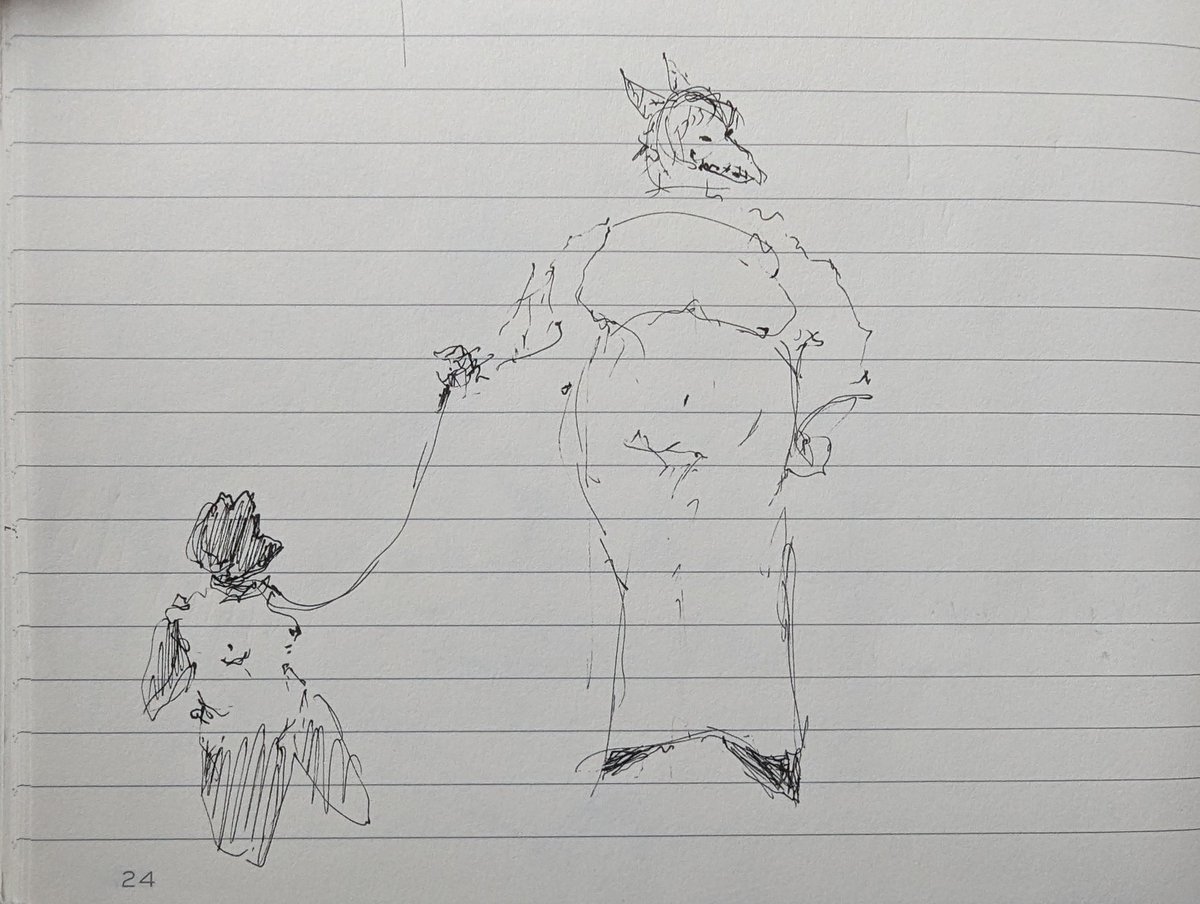 Godslaying_Girl's tweet photo. Garlic and her pet. https://t.co/iPtcNc3UMd
