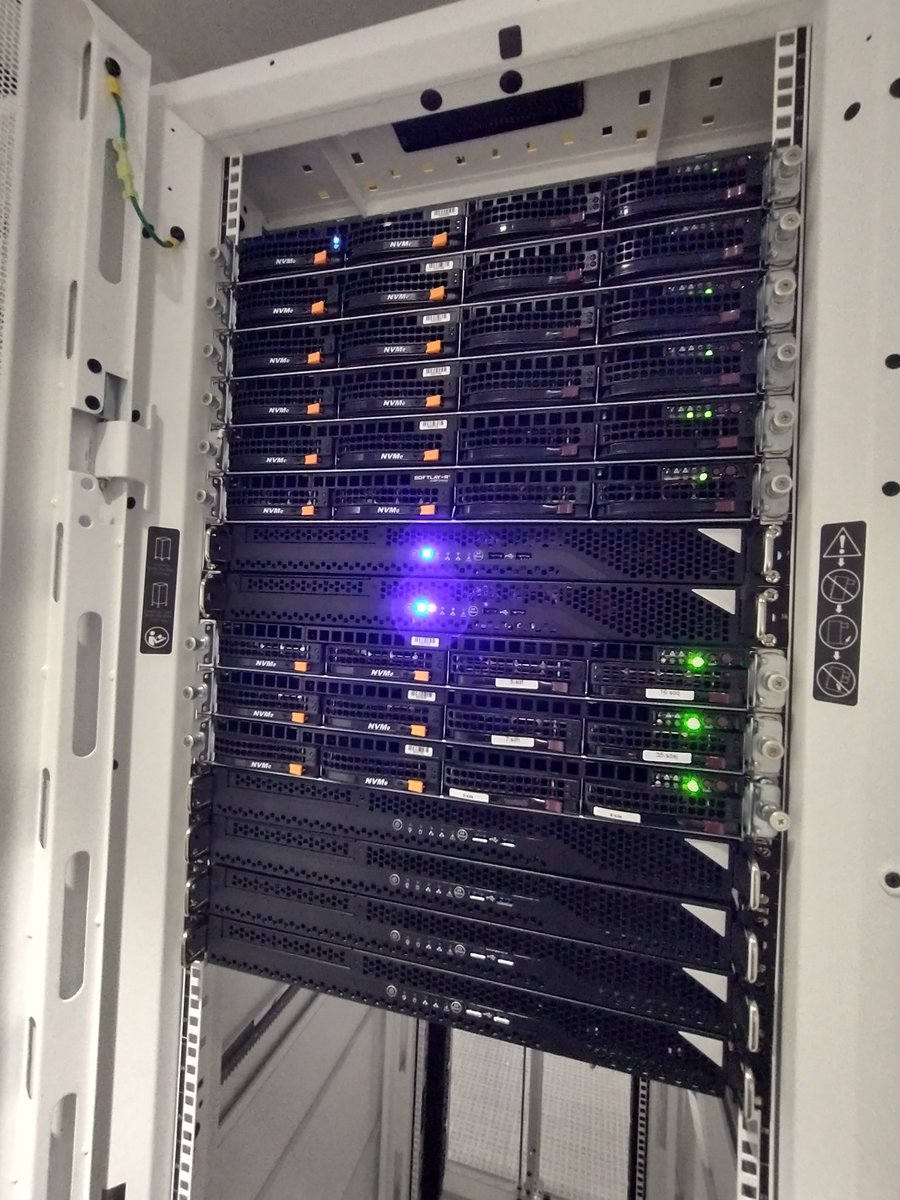 More Watercooled Ryzen 7950X servers are being racked 😋