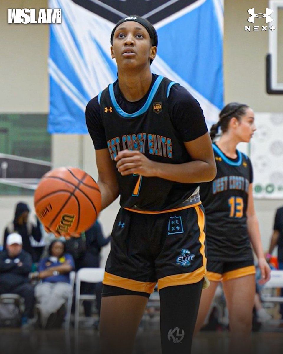 wslam's tweet photo. Destiny “Ky’She” Lunan was getting busy in Indy today 😮‍💨 

@destiny_kyshe @wceuagirls @UANextGHoops @UAbasketball https://t.co/oT65Tvs1xa